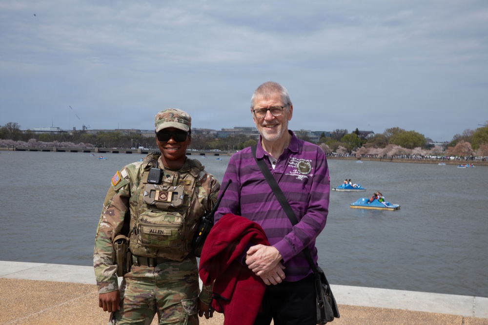 JTF- Mississippi Guardmen Cherry Blossom Patrol