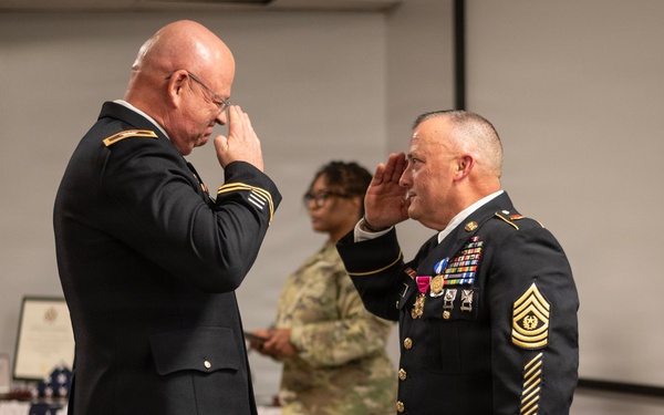 Command Sgt. Maj. Michael L. Cook Retirement Ceremony