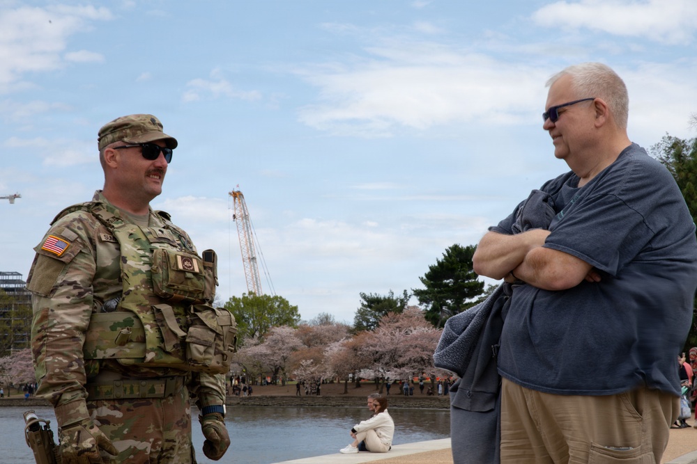 JTF- Mississippi Guardmen Cherry Blossom Patrol