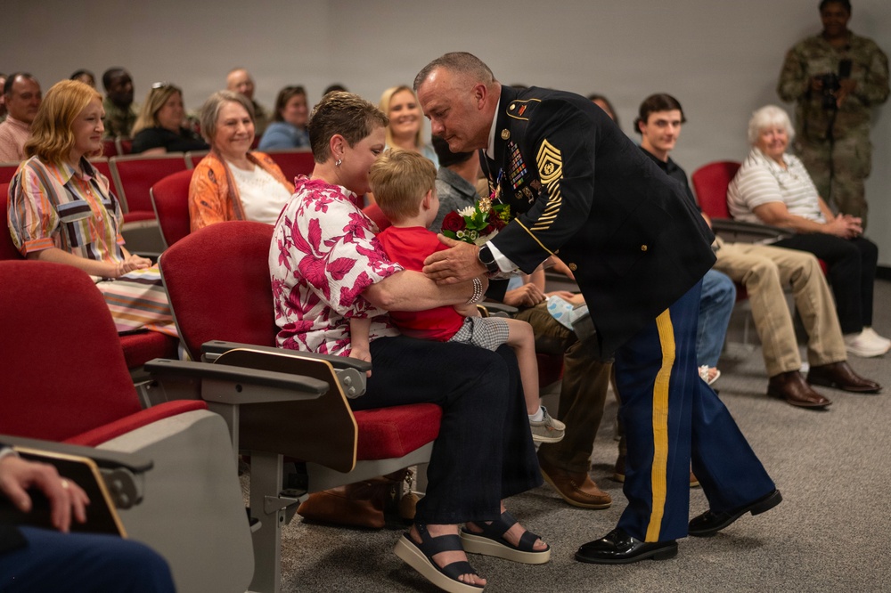 Command Sgt. Maj. Michael L. Cook Retirement Ceremony