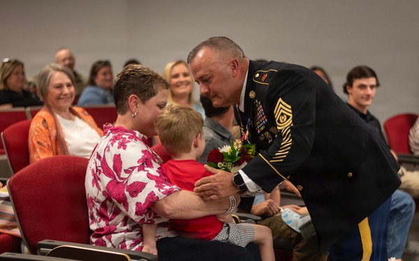 Command Sgt. Maj. Michael L. Cook Retirement Ceremony