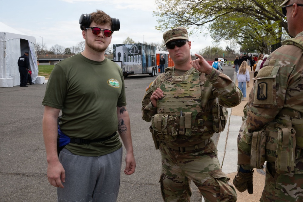 JTF- Mississippi Guardmen Cherry Blossom Patrol