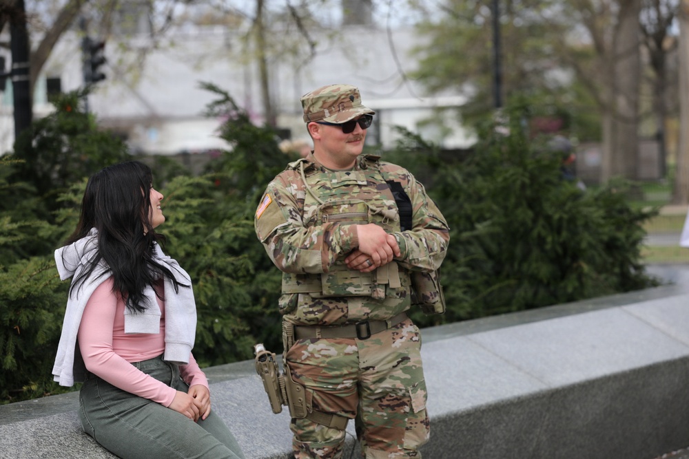 JTF-DC Assist National Mall Visitors
