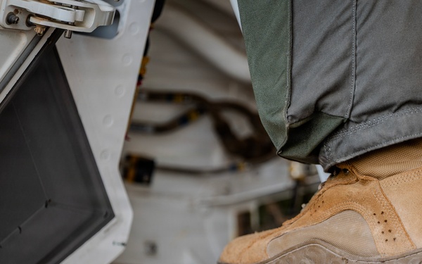 F-35 Lightning II Prepares to take off in support of Operation Epic Fury