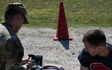 Tyndall Airmen participate during an active shooter exercise