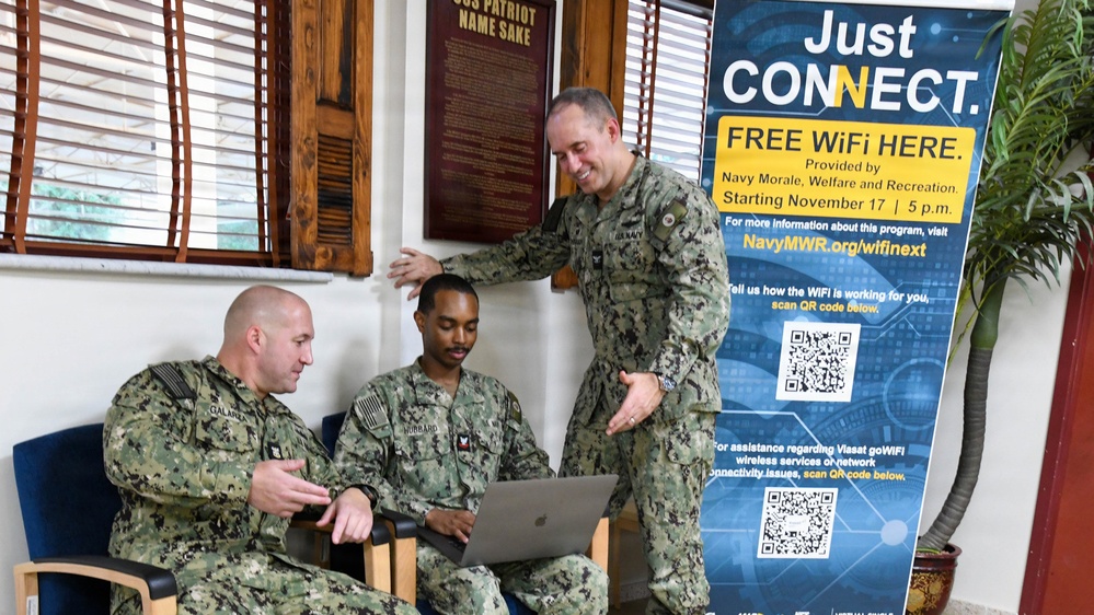 Navy’s Free Barracks Wi-Fi Program Reaches Installations in Italy and Greece
