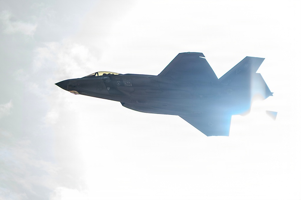 F-35 Lightning II takes off during Epic Fury