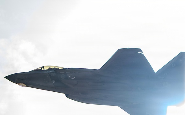 F-35 Lightning II takes off during Epic Fury
