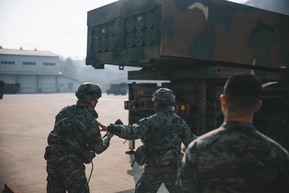 U.S. Marines observe Republic of Korea military capabilities during Freedom Shield 26