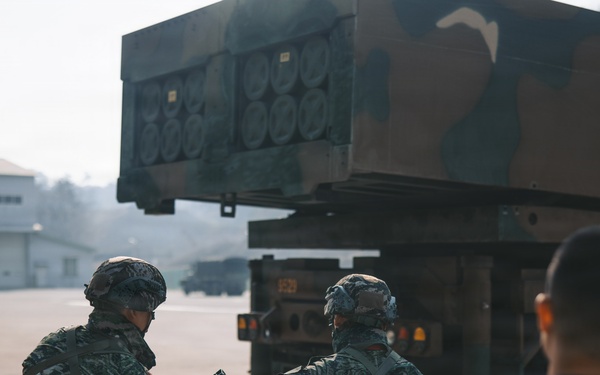U.S. Marines observe Republic of Korea military capabilities during Freedom Shield 26