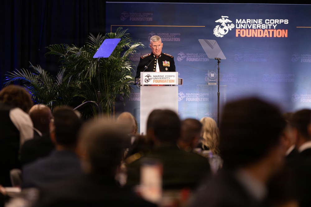 The Commandant, Gen.  Eric M. Smith is the Guest of Honor for Marine Corps University Foundation’s 2026 Semper Fidelis Award Ceremony and Dinner