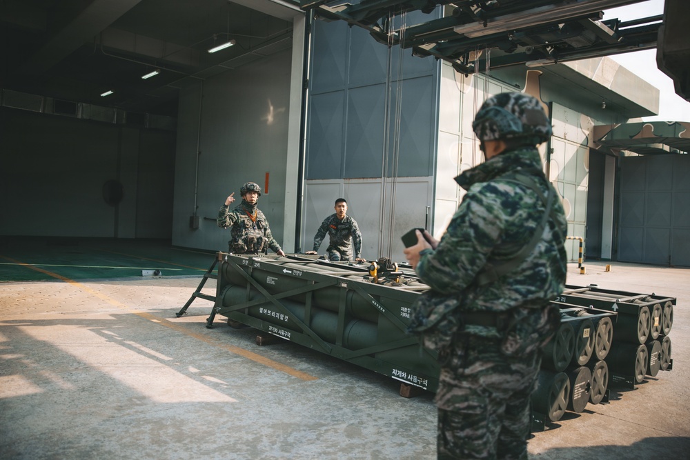 U.S. Marines observe Republic of Korea military capabilities during Freedom Shield 26