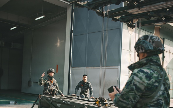 U.S. Marines observe Republic of Korea military capabilities during Freedom Shield 26