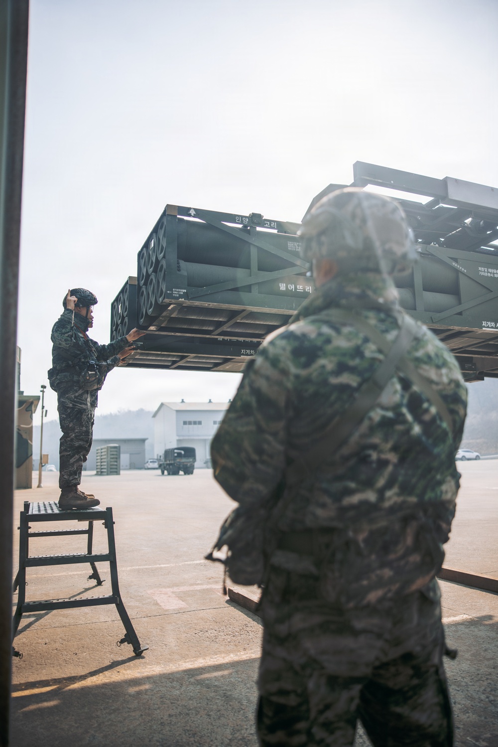 U.S. Marines observe Republic of Korea military capabilities during Freedom Shield 26