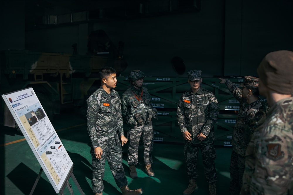 U.S. Marines observe Republic of Korea military capabilities during Freedom Shield 26
