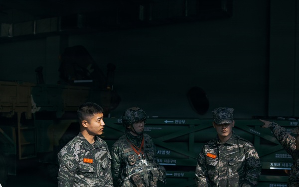 U.S. Marines observe Republic of Korea military capabilities during Freedom Shield 26