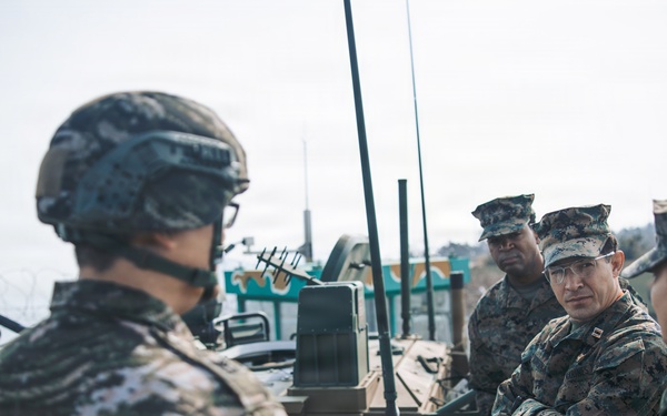 U.S. Marines observe Republic of Korea military capabilities during Freedom Shield 26