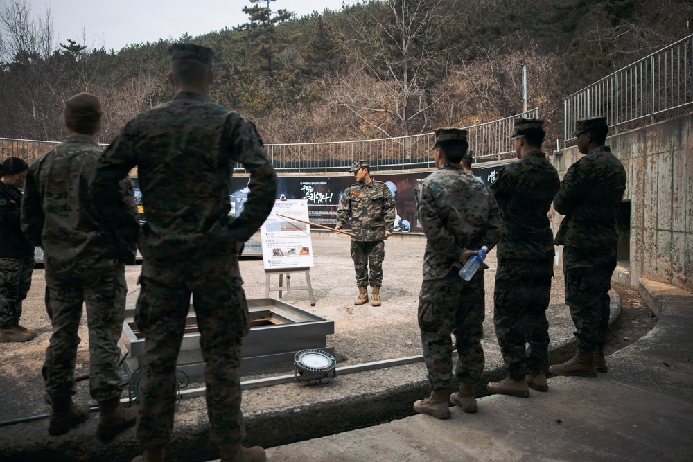 U.S. Marines observe Republic of Korea military capabilities during Freedom Shield 26