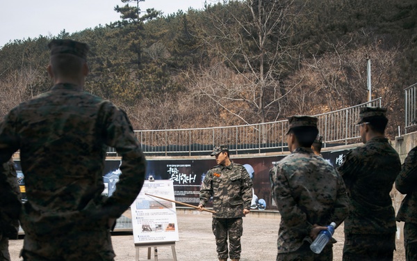U.S. Marines observe Republic of Korea military capabilities during Freedom Shield 26