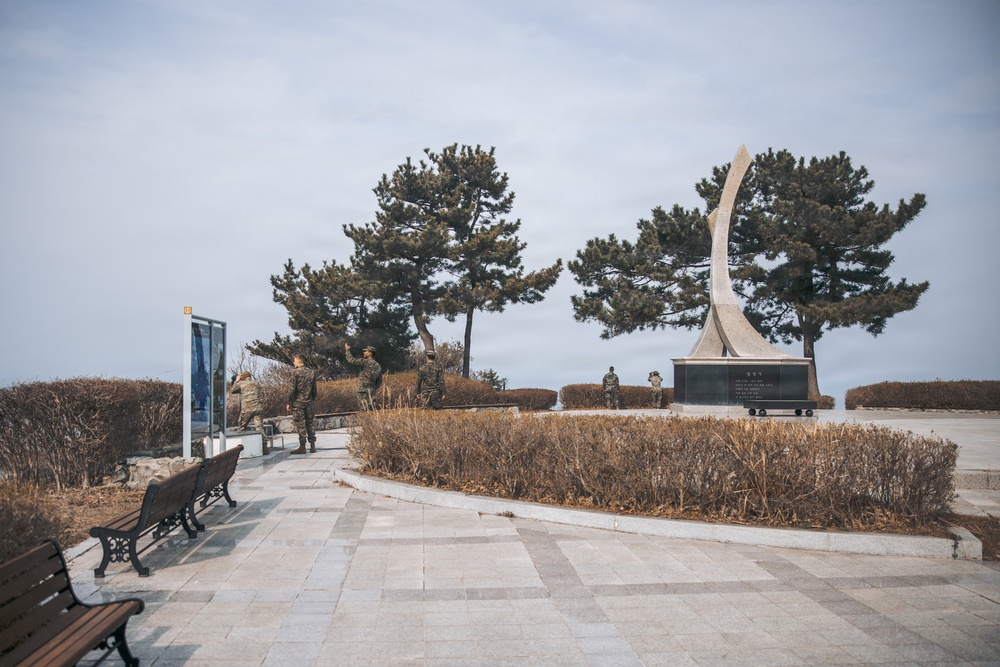U.S. Marines observe Republic of Korea military capabilities during Freedom Shield 26
