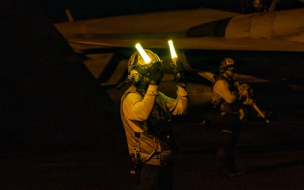 USS Abraham Lincoln Conducts Flight Operations During Operation Epic Fury