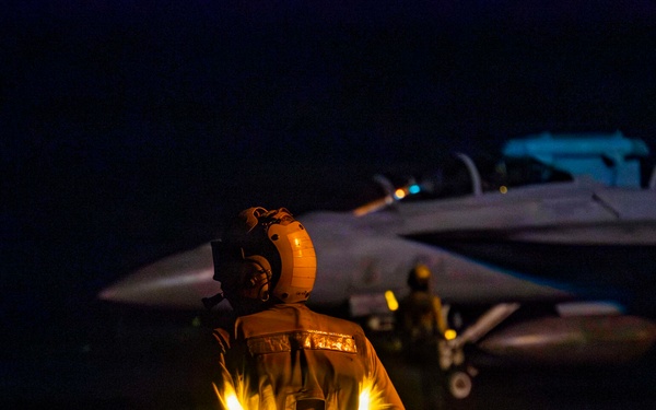USS Abraham Lincoln Conducts Flight Operations During Operation Epic Fury