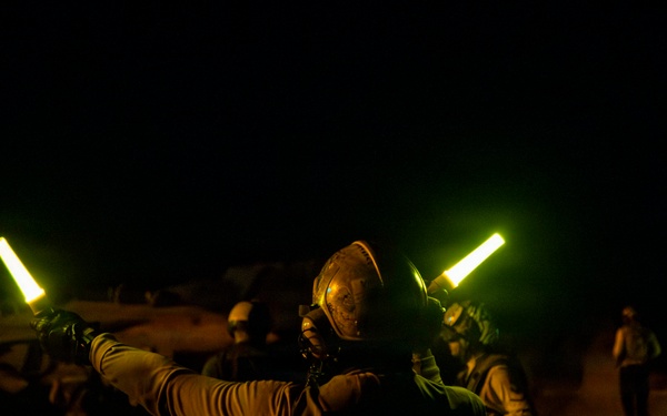 USS Abraham Lincoln Conducts Flight Operations During Operation Epic Fury