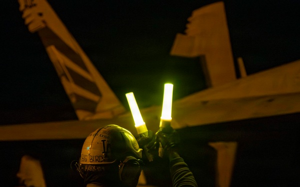 USS Abraham Lincoln Conducts Flight Operations During Operation Epic Fury