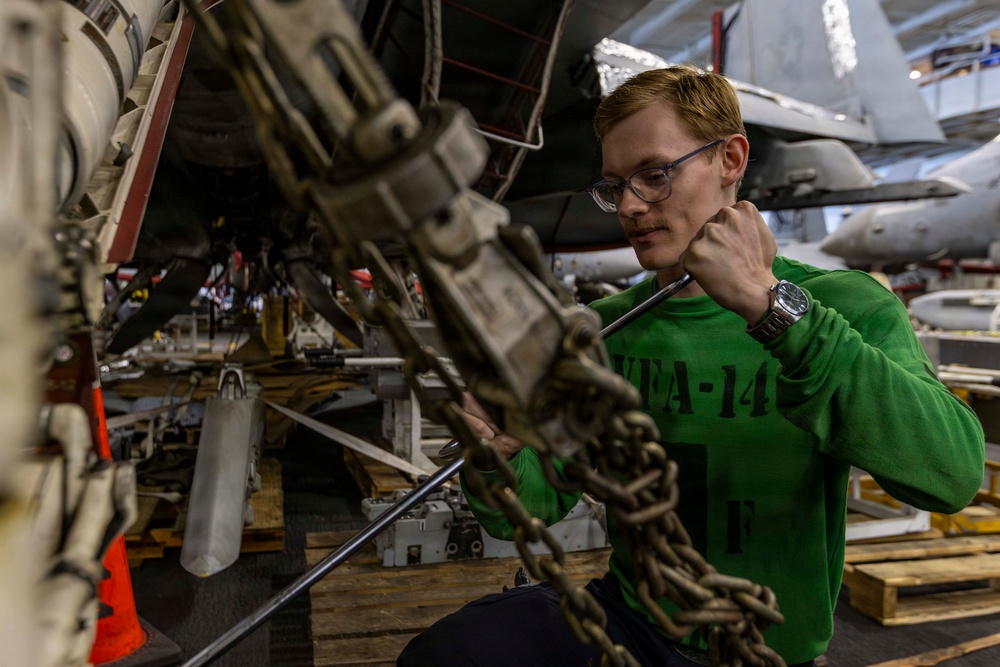 USS Abraham Lincoln Conducts Flight Operations During Operation Epic Fury