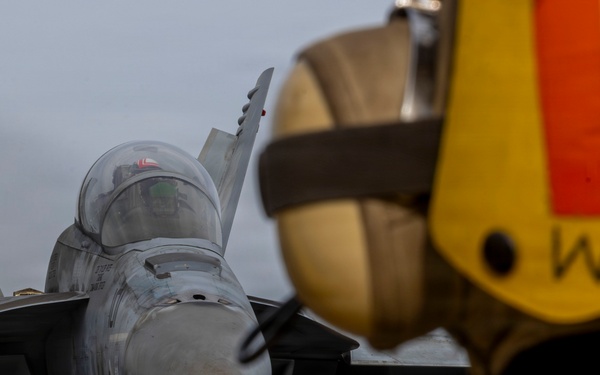 USS Abraham Lincoln Conducts Flight Operations During Operation Epic Fury