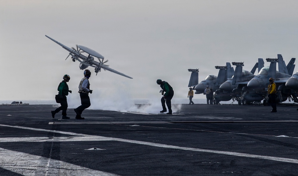 USS Abraham Lincoln Conducts Flight Operations During Operation Epic Fury