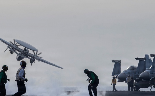 USS Abraham Lincoln Conducts Flight Operations During Operation Epic Fury