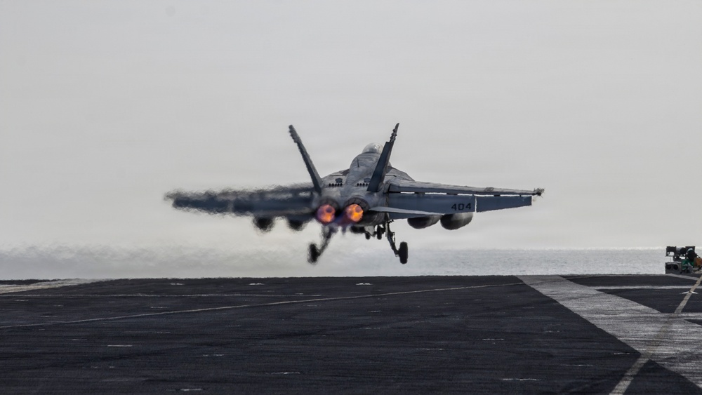 USS Abraham Lincoln Conducts Flight Operations During Operation Epic Fury