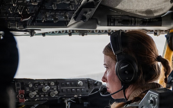 KC-135 Crew Prepares for Take Off