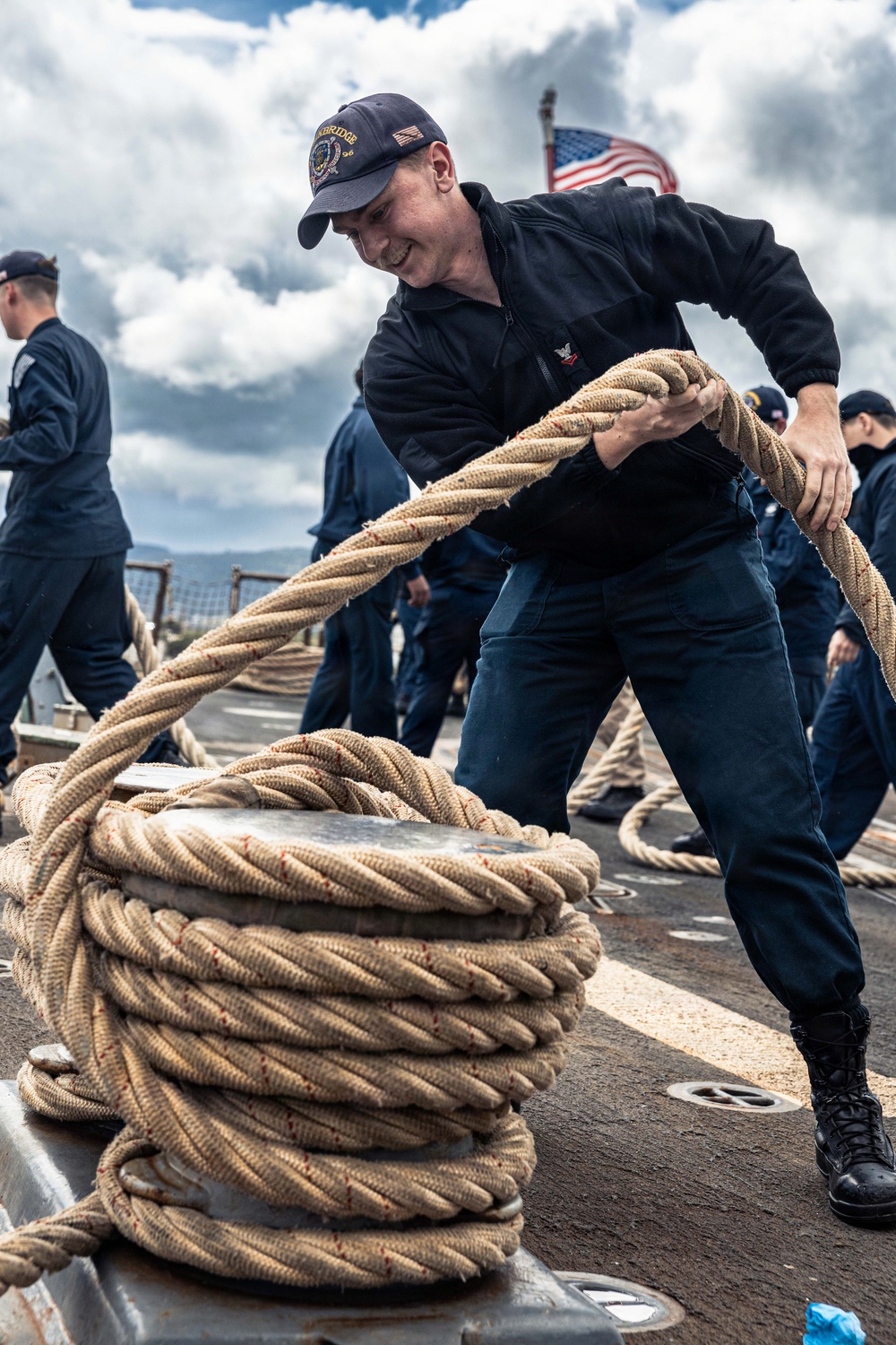 USS Bainbridge (DDG 96) Supports Operation Epic Fury