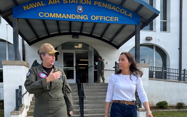 NAS Pensacola Hosts Sen. Ashley Moody Policy Advisor for Installation Tour
