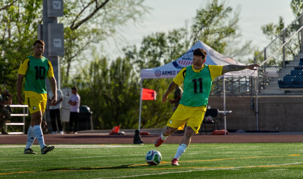 1st Cavalry Division Troopers represent the All-Army Men's Soccer Team