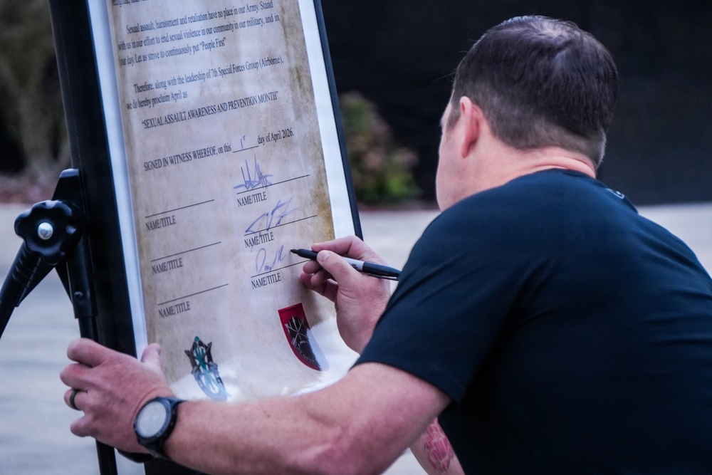 7th Special Forces Group (Airborne) SAAPM 5k Run