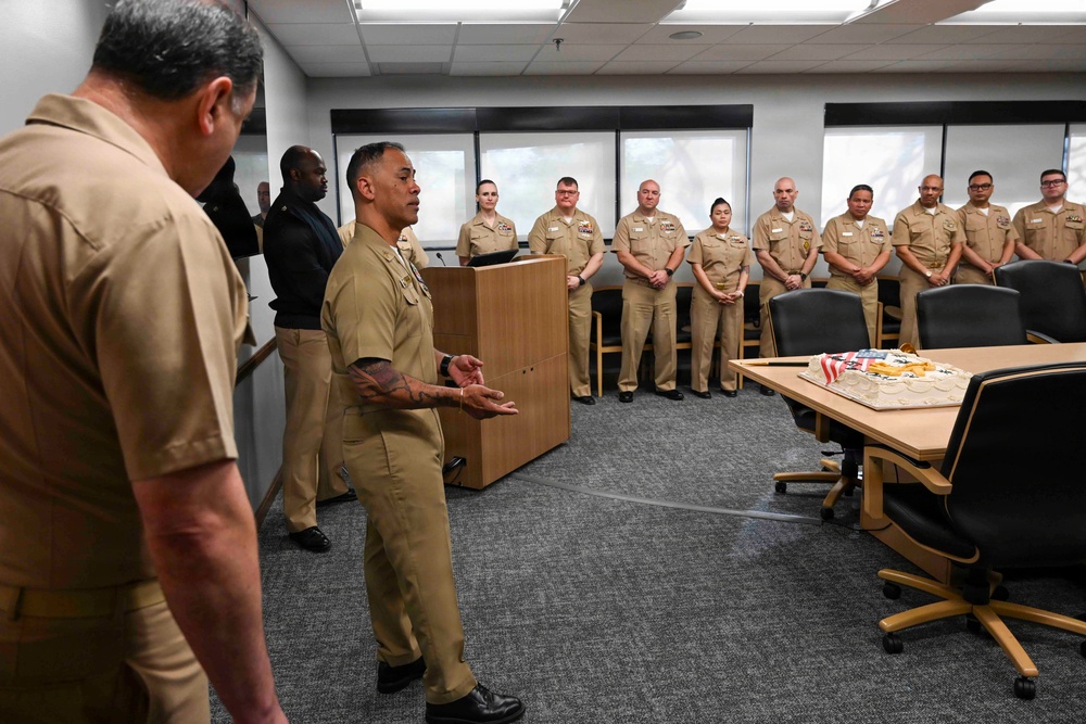 Naval Safety Command Celebrates the 133rd Navy Chief Petty Officer Birthday