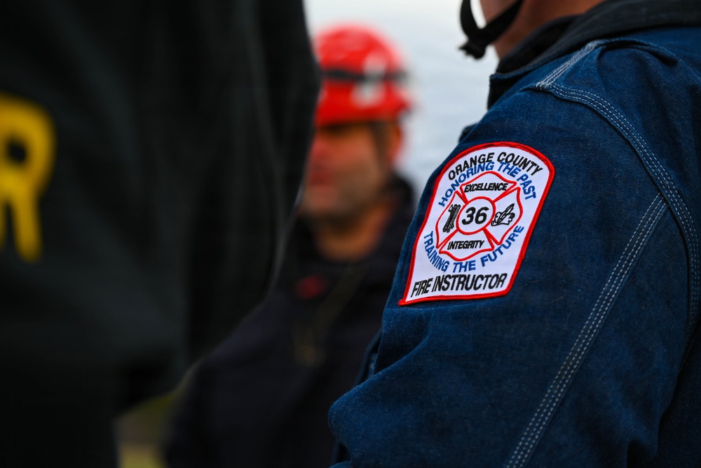Confined space rescue training at 105 AW