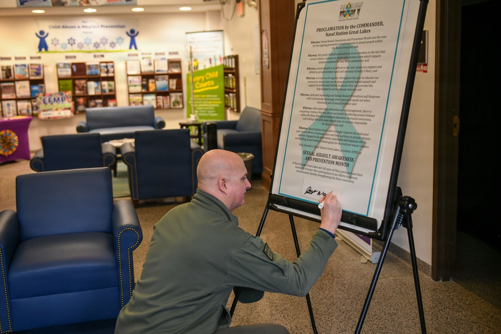 Sexual Assault Awareness and Prevention Month Proclamation