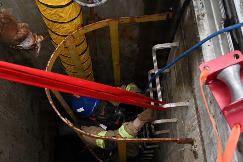 Confined Space Fire Training