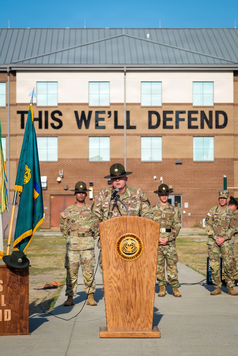 The U.S. Army Drill Sergeant Academy Graduation