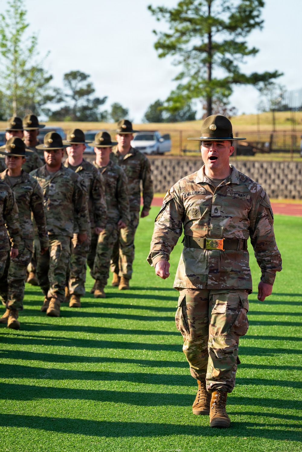 The U.S. Army Drill Sergeant Academy Graduation