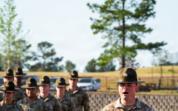 The U.S. Army Drill Sergeant Academy Graduation