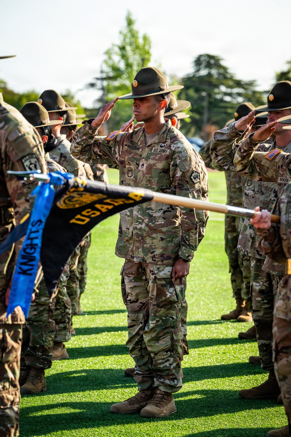 The U.S. Army Drill Sergeant Academy Graduation