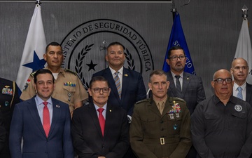 Gen. Donovan Meets with Panamanian President Mulino, Senior Security Leaders in Panama