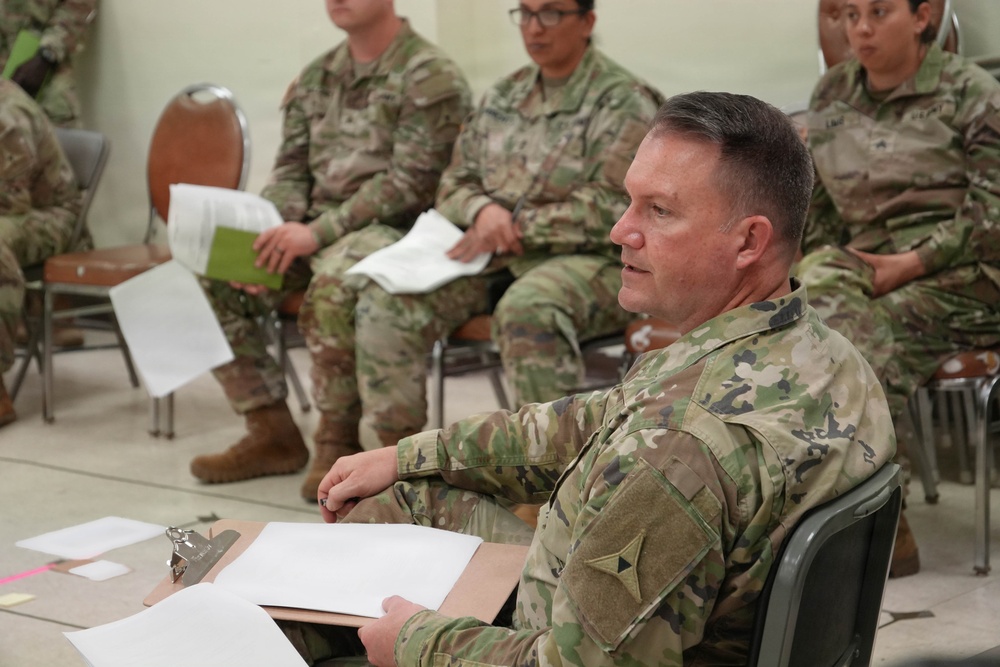 III Corps prepares for Deployment Readiness Exercise during Rehearsal of Concept