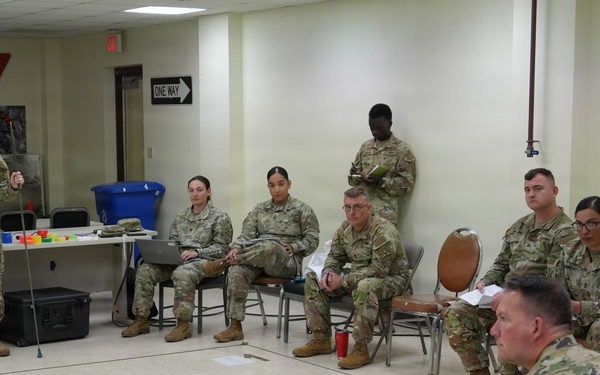 III Corps prepares for Deployment Readiness Exercise during Rehearsal of Concept