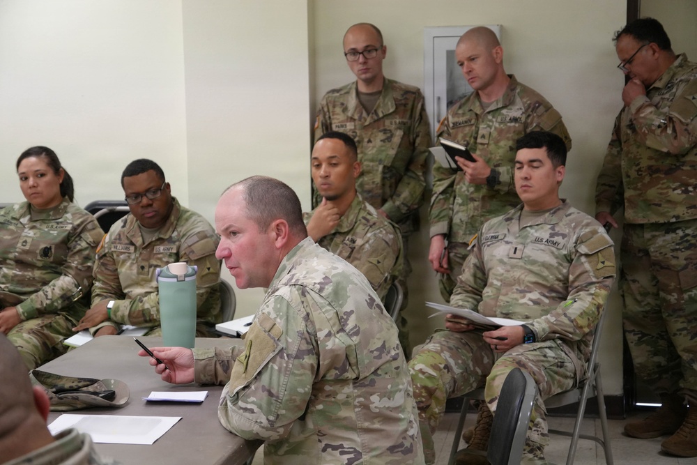 III Corps prepares for Deployment Readiness Exercise during Rehearsal of Concept